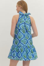 Bloom and Grace Dress- Blue