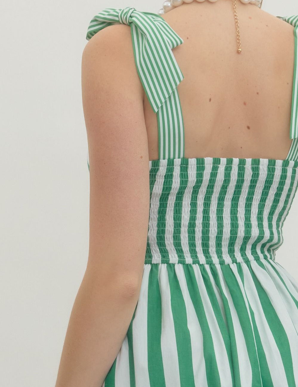 Seaside Sweetheart Midi Dress - Green