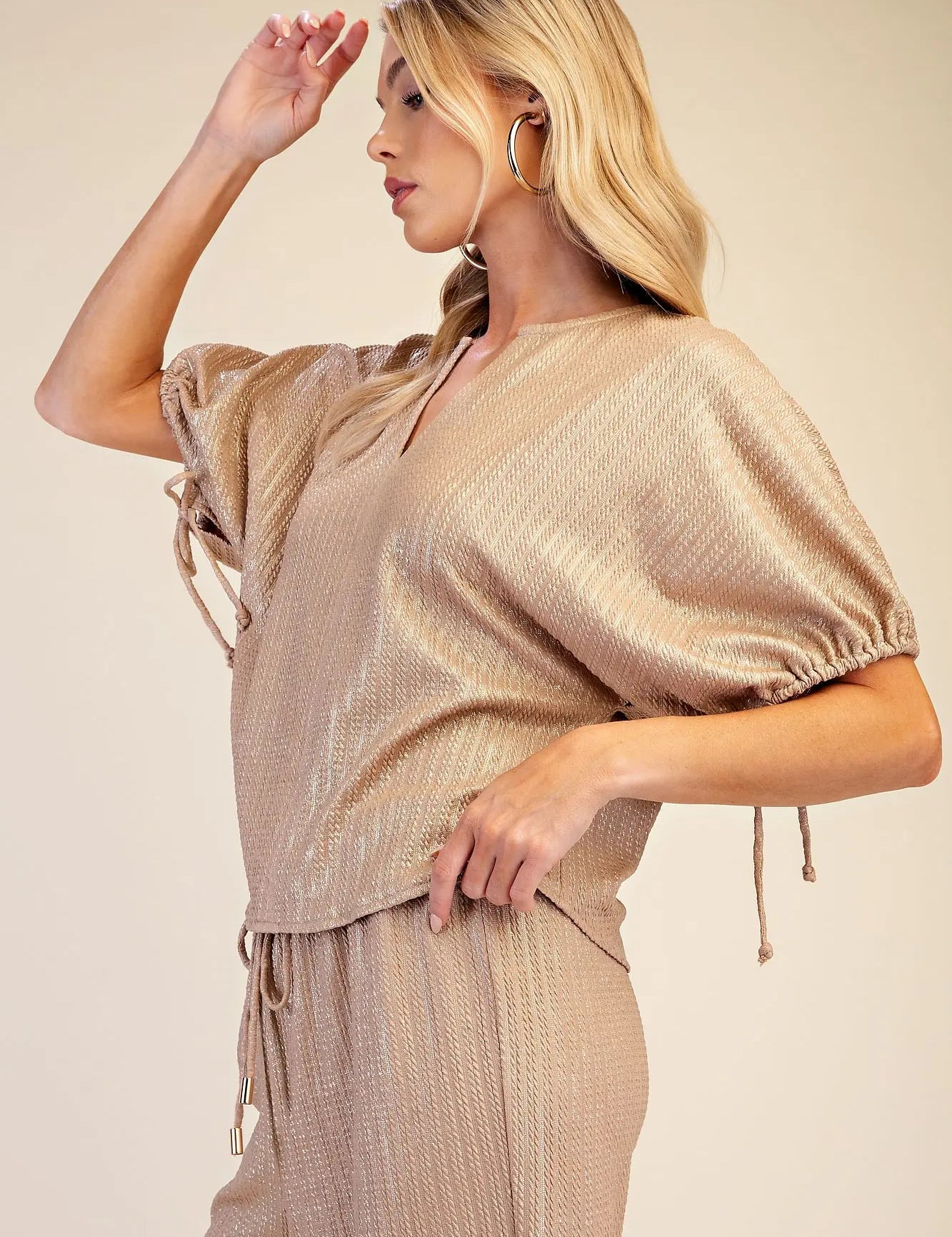 Champagne Chic Top