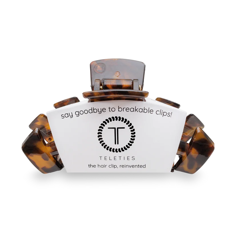Classic Claw Hair Clip - Tortoise - Large