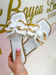 Lovelle Sandals White