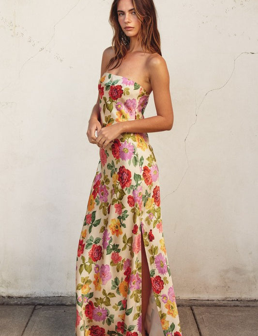 Romantic Garden Maxi Dress