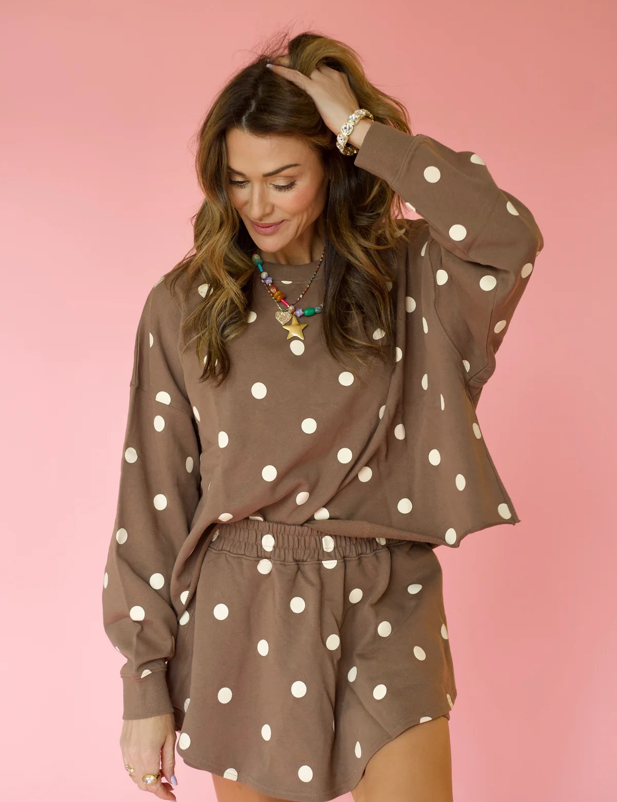 Spotted In Style Set - Mocha