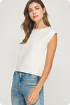 Sincerely Yours Top White