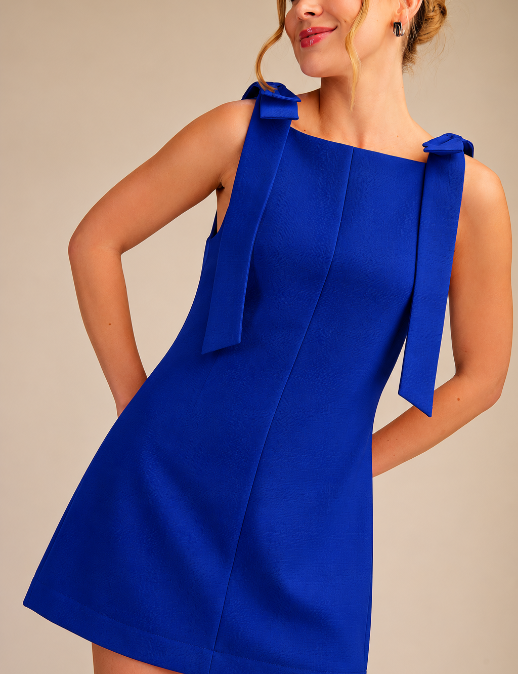 Soho Statement Dress - Blue