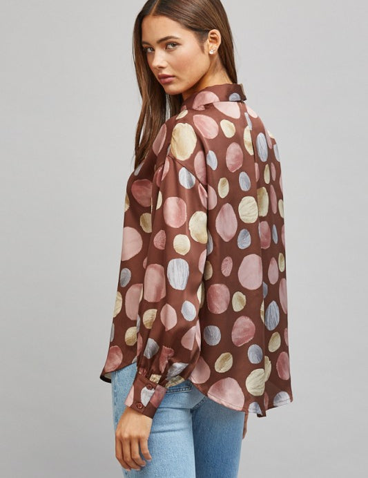 Autumn Abstract Top
