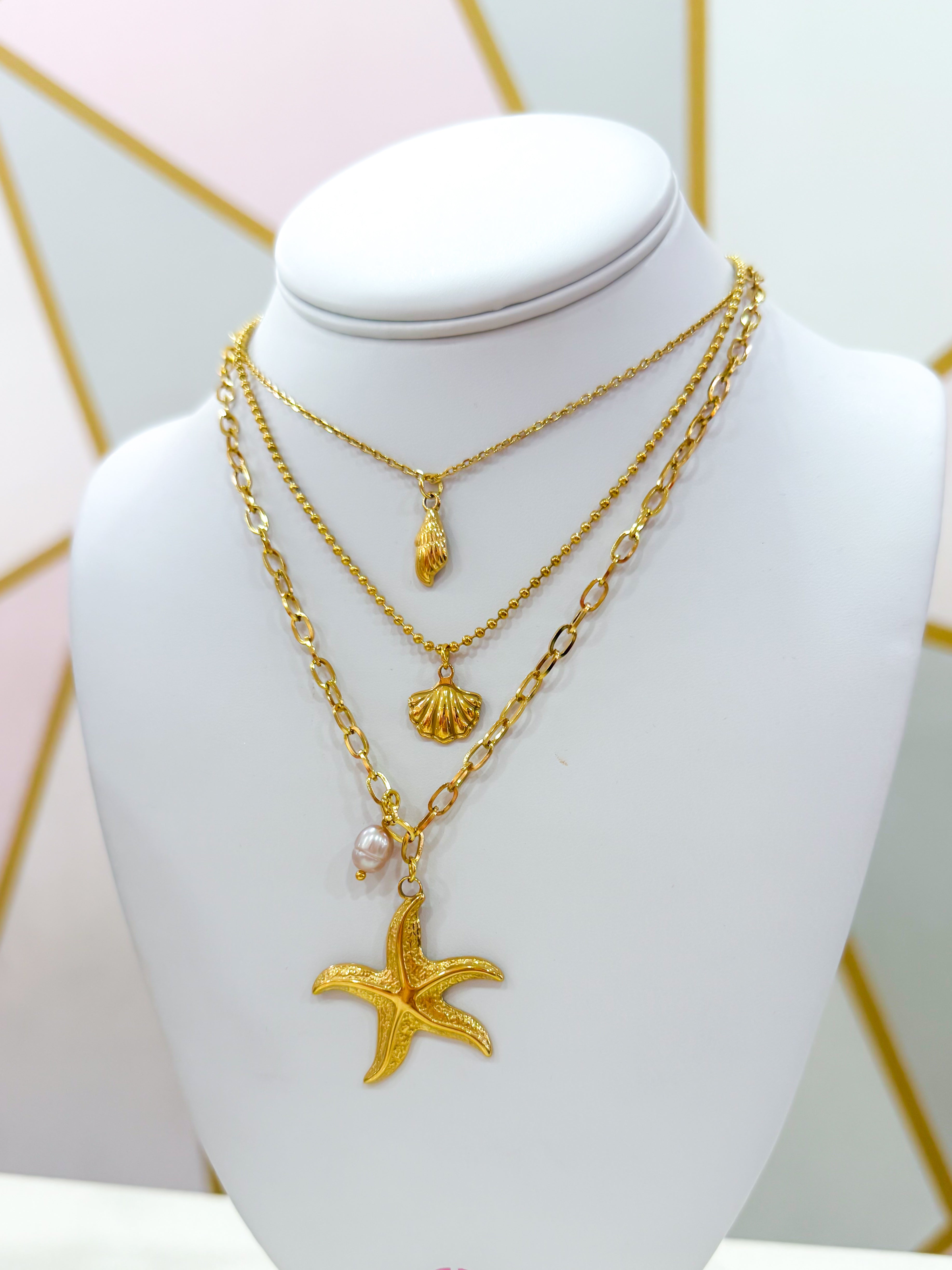 Sandy Shore Layered Necklace