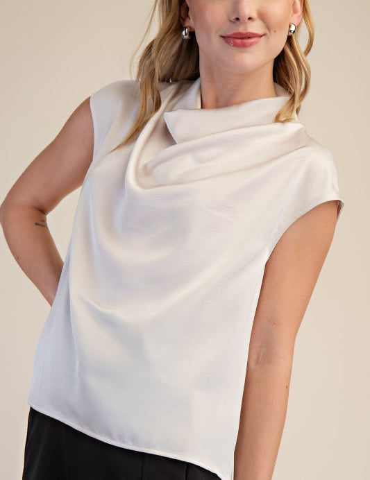 Azure Whisper Top - Cream