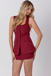 Standing On Business Romper Burg