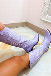 The Maybelle Boots Lavendar