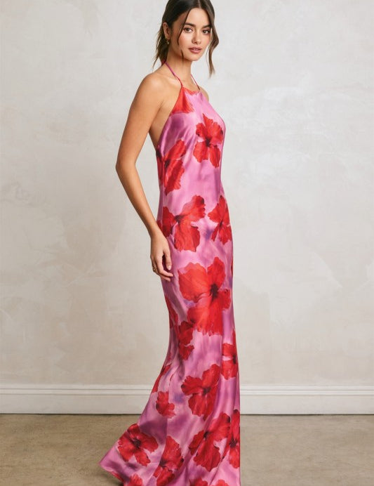 Hibiscus Escape Maxi Dress