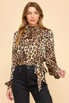 Leopard Luxe Top