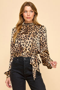 Leopard Luxe Top