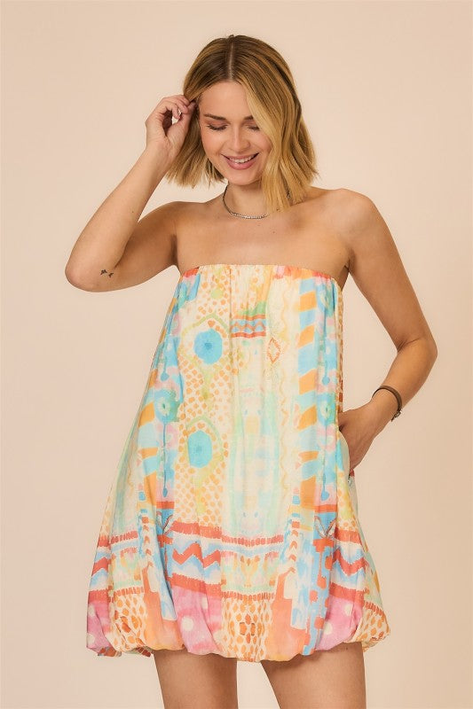 Pastel Paradise Mini Dress