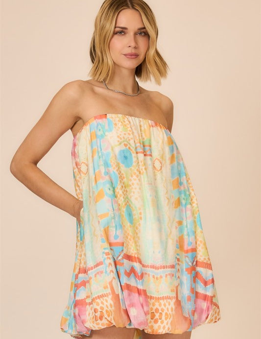 Pastel Paradise Mini Dress