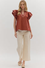 Embroidered Elegance Top