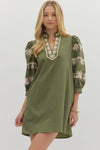 My Story Dress Olive