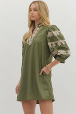 My Story Dress Olive