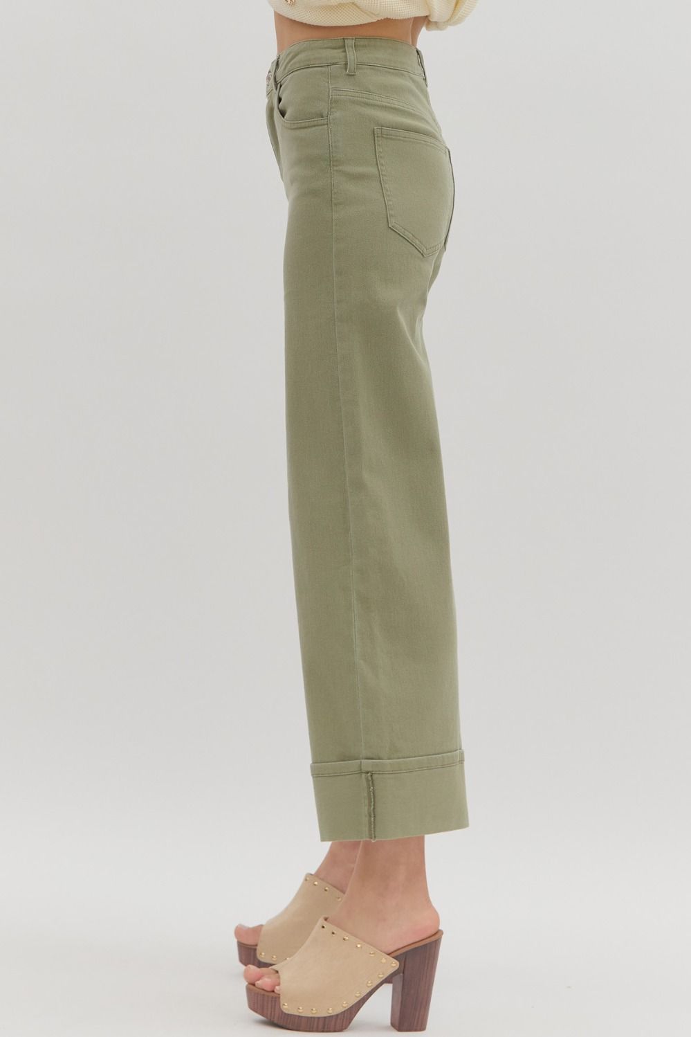 Find My Way Pants Olive