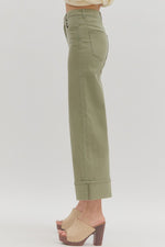 Find My Way Pants Olive