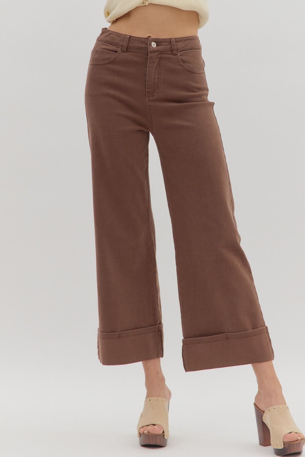 Find My Way Pants Brown
