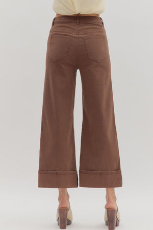 Find My Way Pants Brown