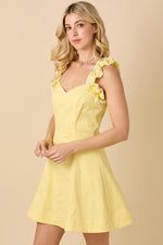 Fancy & Free Dress Lemon