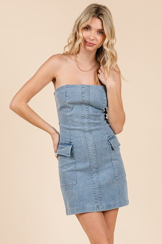 Pocketful Of Denim Dress