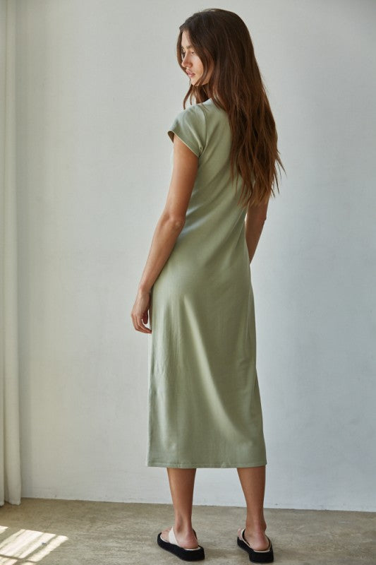 Falling For You Dress Sage
