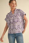 Approachable All Day Top Lavender