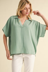 Delilah Top Sage