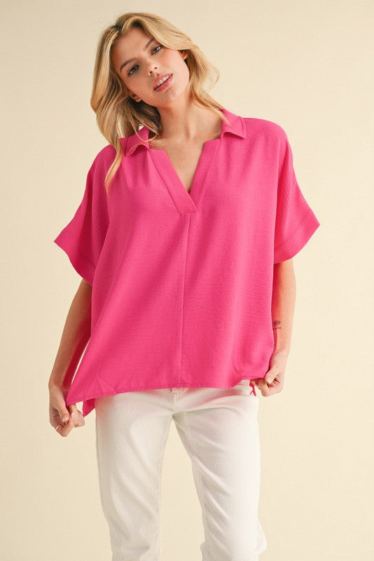Delilah Top Pink