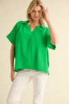 Delilah Top Green