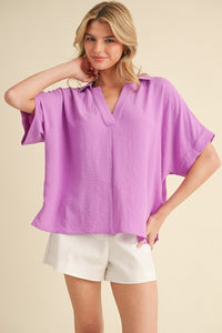 Delilah Top Lavender