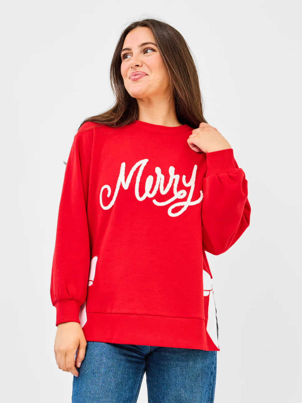 Merry Bow Sweatshirt 🎀