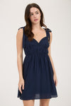 Subtle But Sweet Dress Navy