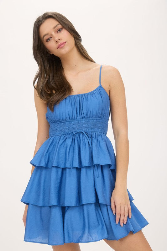 Another Time Dress Blue