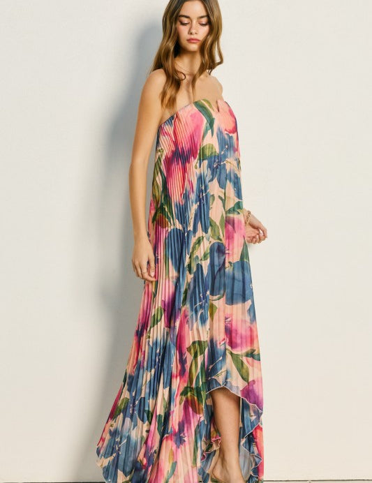 Watercolor Wishes Maxi Dress