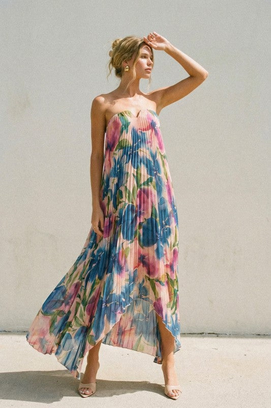 Watercolor Wishes Maxi Dress