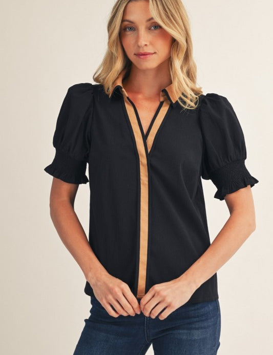 Parkside Blouse - Black