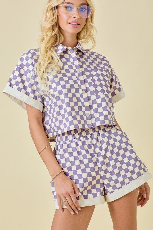 Checkerboard Chic Set