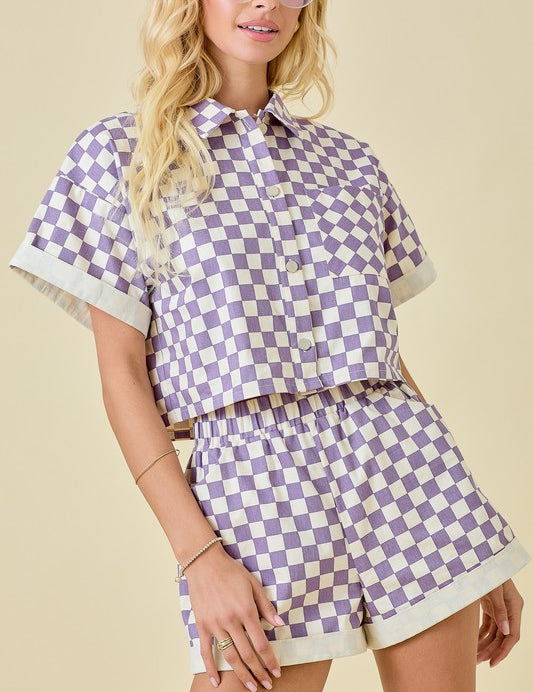 Checkerboard Chic Set