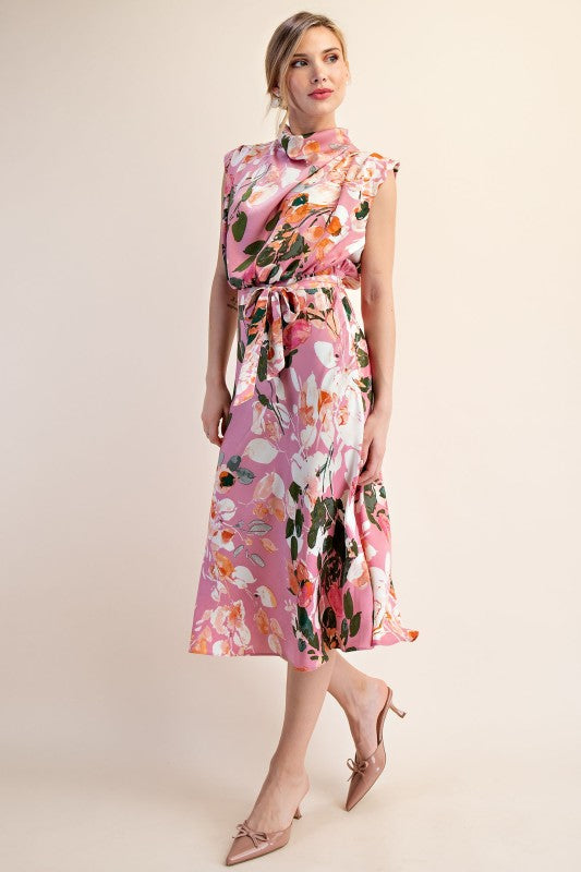 Classy Clara Dress Pink
