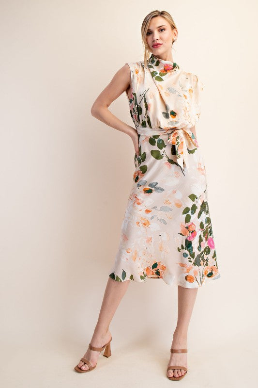 Classy Clara Dress Cream