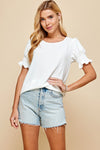 Staying Smitten With You Top Ivory