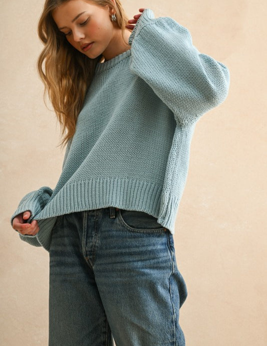 On My Mind Sweater Blue