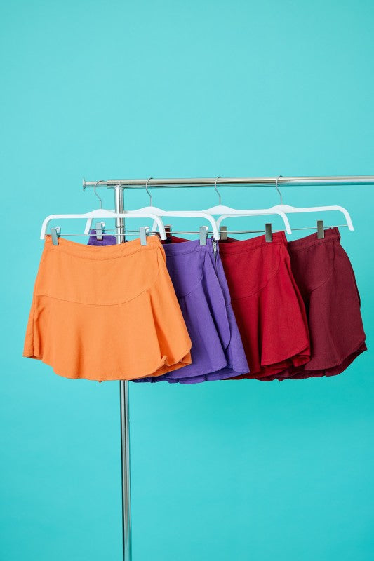 Wrap Me ‘Round Skort Purple