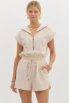 Day By Day Romper Cream