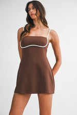 Everyday Rush Dress Brown