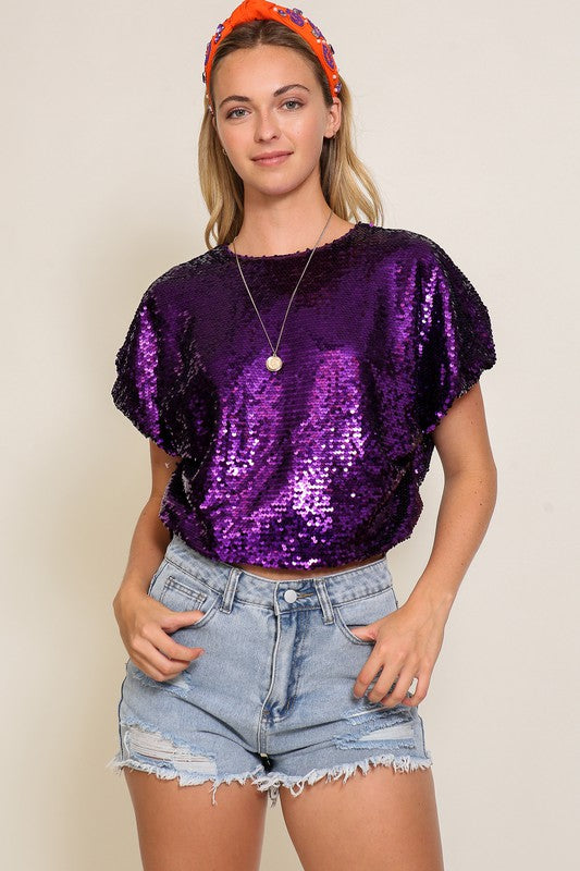 Purple Likes To Party Top